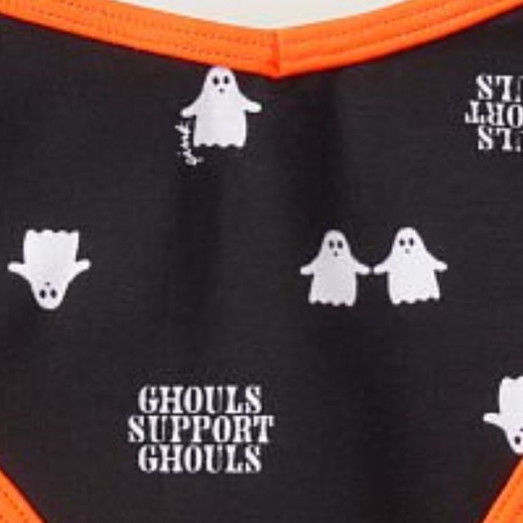 🎃👻VS PINK S Halloween Cheekster Ghost 🎃👻  Ghouls Support Ghouls Holiday NWT - Picture 4 of 13